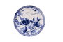 Hermia Heaven Serv Blue Juego de Platos de Servicio (6 Piezas) Azul y Blanco